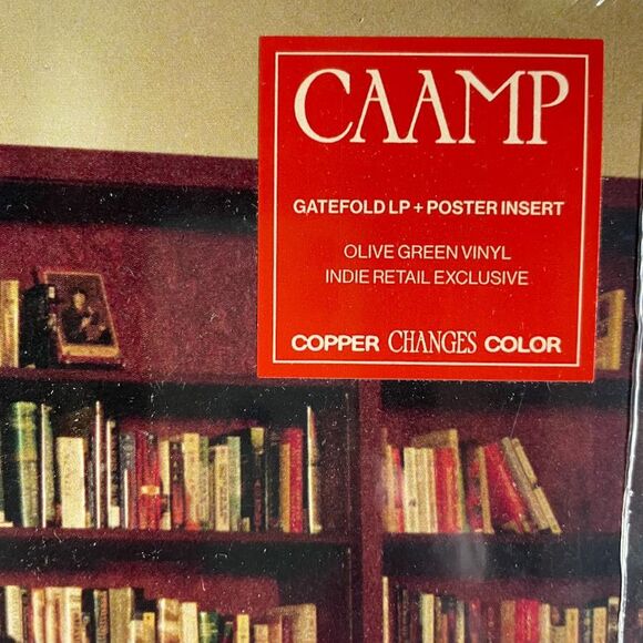 Caamp – Copper Changes Color – Limited Olive Green Vinyl, LP, Mom+Pop, 2025 - Picture 2 of 3